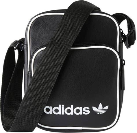 adidas schoudertas zwart|adidas Originals Schoudertas .